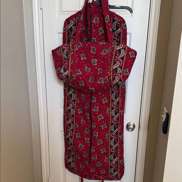 Vera Bradley Other - Vera Bradley Red Leaf Garment Bag and Duffel Bag Set